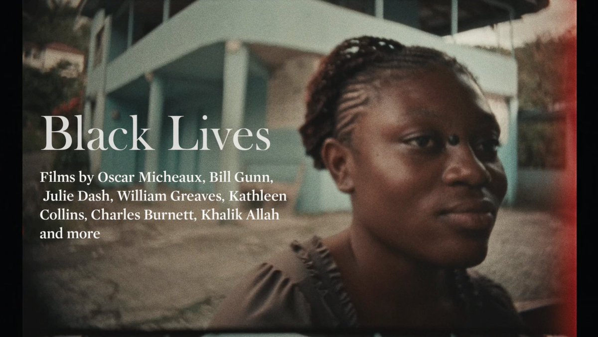 black lives: a film series that focuses on the dreams, desires, and art of black characters and real-life subjects.  https://www.criterionchannel.com/black-lives 