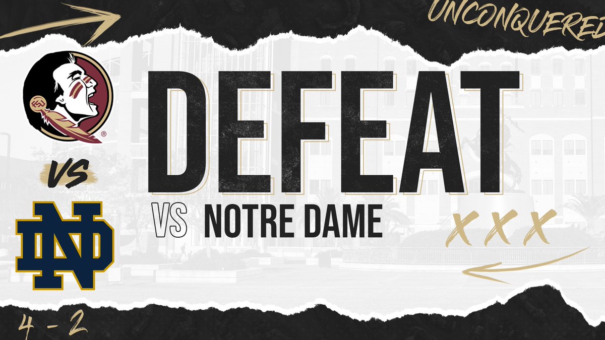 EsportsatFSU's tweet image. 🍢 GGs 🍢

Florida State unfortunately finds a loss tonight against @NotreDame in the @LevelNextGG Fall Champions Series. Our spirits are not yet conquered. Tomorrow we compete against @VESPAVT.

GGs to ND and great performance from @SatchmoeLife! #LevelNextChampions