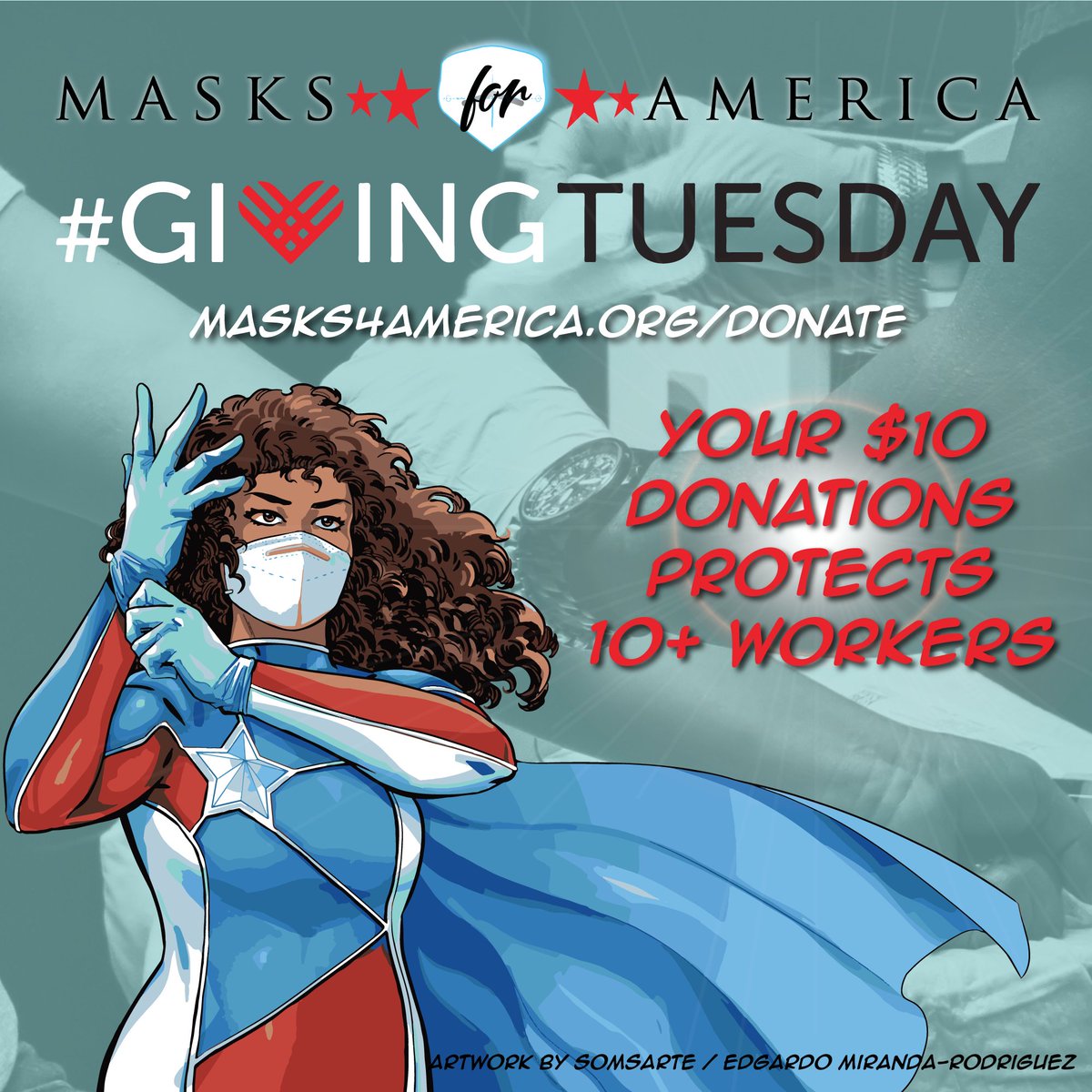 Masks For America #MasksUpCovidDown tweet media