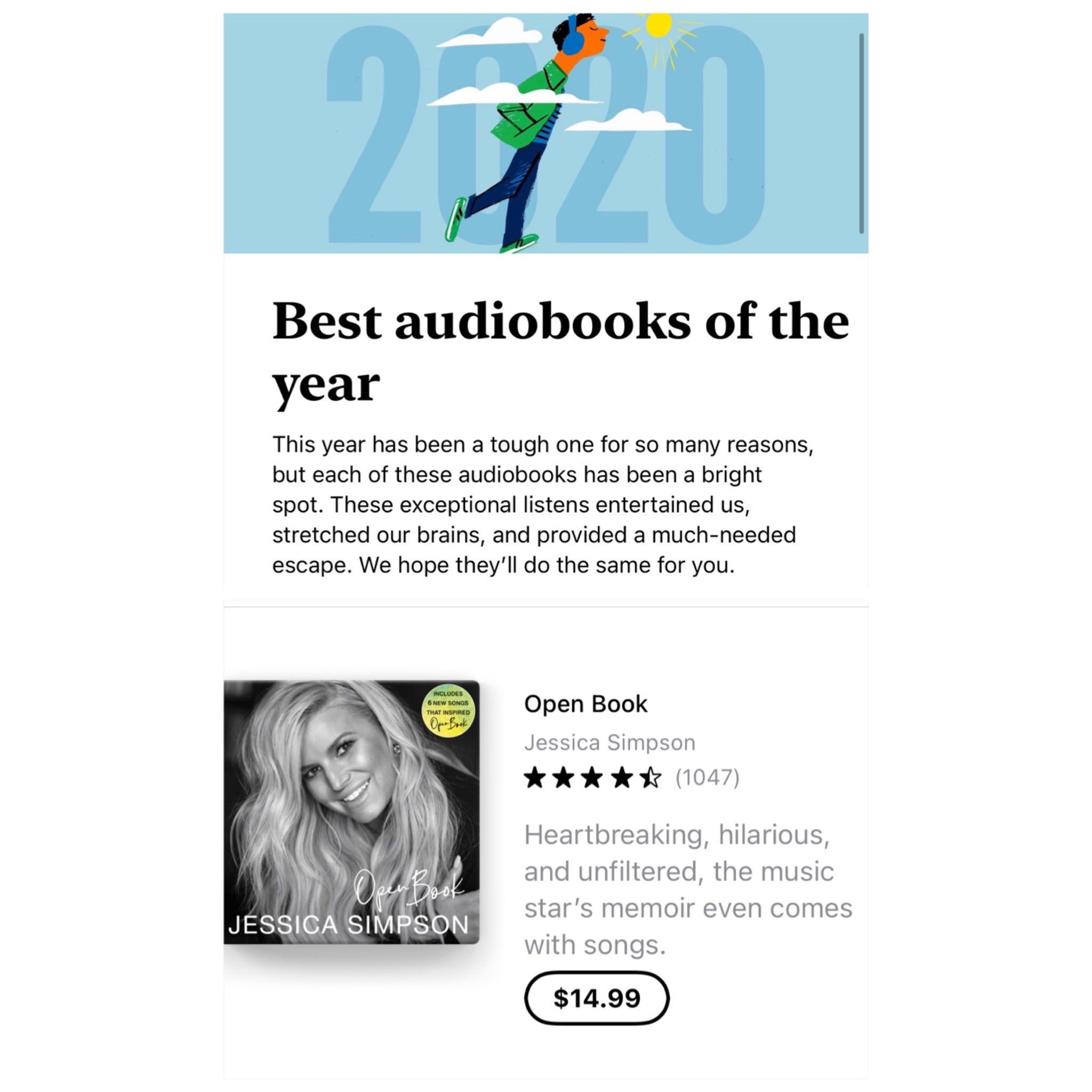 Jessica Simpson Open Book Thank You For The Therapy Applebooks Thank You For Recognizing And Respecting My Story Turning My Fears Into Wisdom Has Been A Soulful Journey To Say