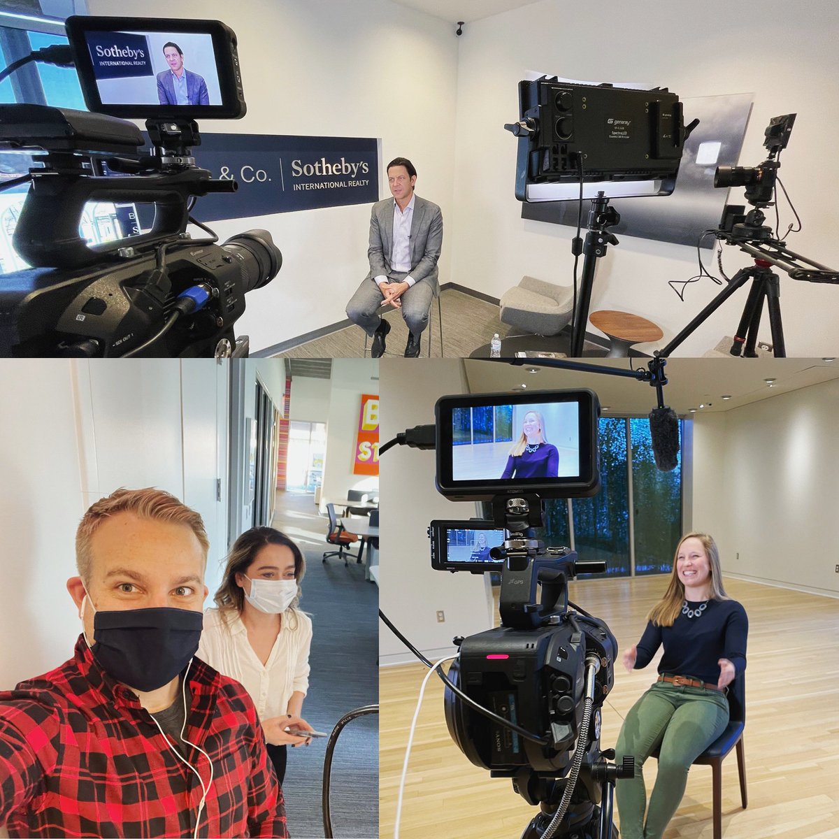 geeredupfilms's tweet photo. 🎥👏 Awesome shoot today with the amazing team at Bash &amp; Co.! 
#testimonials #realtor #realestate #realestateagent #storytelling #marketing #visualstorytelling #videomarketing #sonyfs7 #homeownership #homebuying #realty https://t.co/BFaVraVeoI