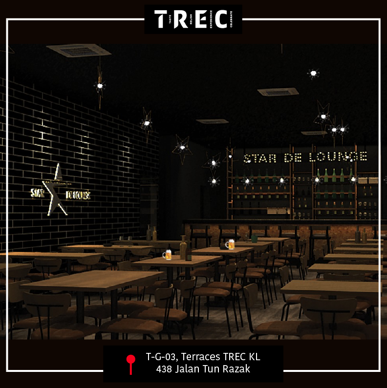 Star De Lounge coming up real soon @ TREC KL Terraces block!
Stay tuned!