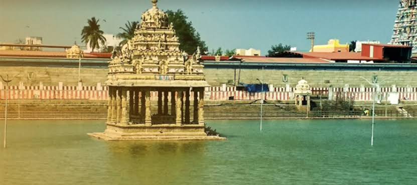 The sage readily offered his hermitage. On arriving at the hermitage, Sriman Narayana gave darshan to Sage Salihotra. Maha vishnu promised that he would permanently stay there and relieve everyone's diseases who prays to him after taking a holy dip in the tank on Amavasya.