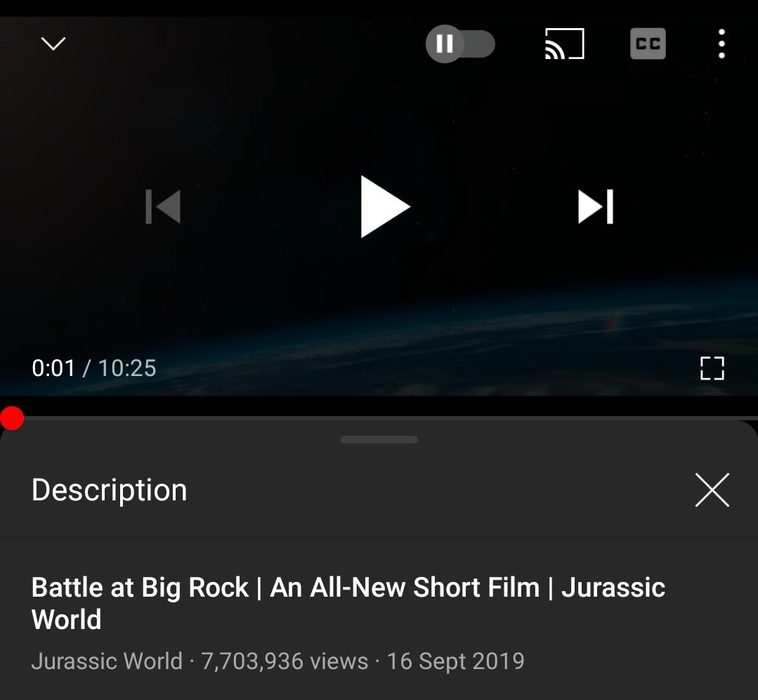 jackdelamare's tweet photo. My old Jurassic Park fan film made when I was a kid has more views than the official Jurassic World short film Battle at Big Rock. Soon to be overtaken though, and alas I'll hand the keys over to @colintrevorrow. Congratulations sir, you win https://t.co/hgaH2MVfeC