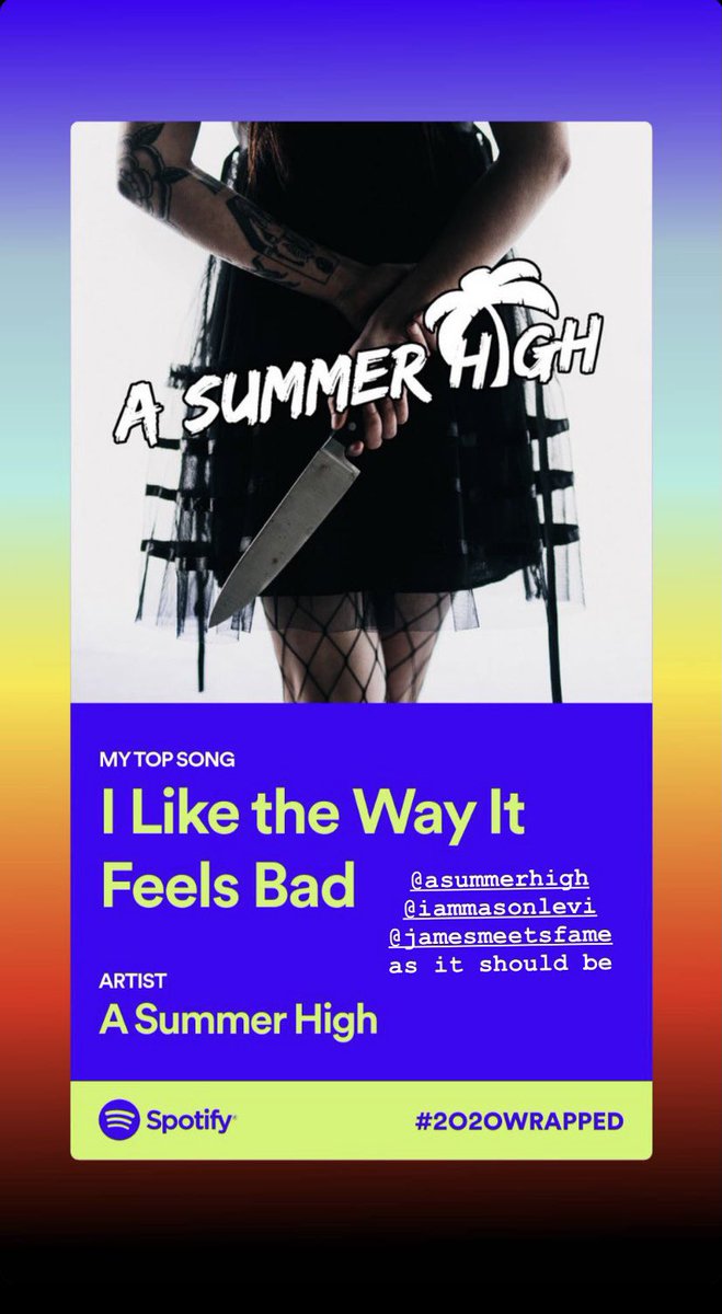 Spin_The_Harry's tweet image. hey @ASummerHigh my top song of the ENTIRE year was i like the way it feels bad