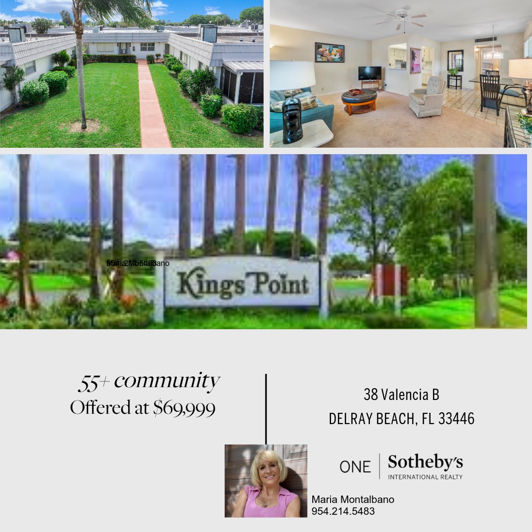 FloridaCastles's tweet photo. THE PERFECT RETREAT FOR MOM OR DAD
38 NE Valencia B Delray Beach, FL 33446
Come and see this Pretty "Turnkey" villa ready for occupancy now! 55+community
Maria Montalbano PA  954.214.5483
https://t.co/gfBB9CcIG1 https://t.co/egHEwsAjBY