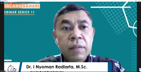 pusriskel's tweet photo. Serang (2/12/20) #Kapusriskel @in_radiarta Membuka dan memberikan arahan dalam Bincang Bahari seri 11 @RISET_PERANCAK 
@brsdm_kp @kkpgoid @sjariefwidjaja https://t.co/51huKzQGuQ