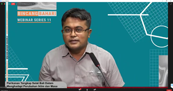 pusriskel's tweet photo. Serang (2/12/20) #Kapusriskel @in_radiarta Membuka dan memberikan arahan dalam Bincang Bahari seri 11 @RISET_PERANCAK 
@brsdm_kp @kkpgoid @sjariefwidjaja https://t.co/51huKzQGuQ
