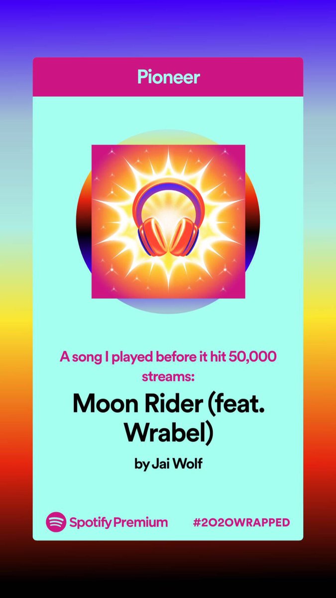 _tifftan's tweet photo. Even in a year where I listened to mostly K-pop and K-drama OSTs, I still had room for @JaiWolfx 🥳 #SpotifyWrapped https://t.co/LOIwRdSb3k