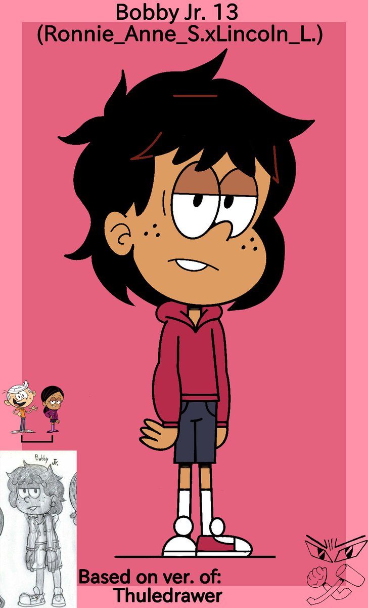 Ossu! The two of them are Ludwig (Tabbcoln) and Bobby Jr. (Ronniecoln) Ludwig: R1 (Prev. author) Bobby Jr .: Thuledrawer (ver.) #Tabbcoln #TheLoudHouse #ronniecoln #originalcharacter