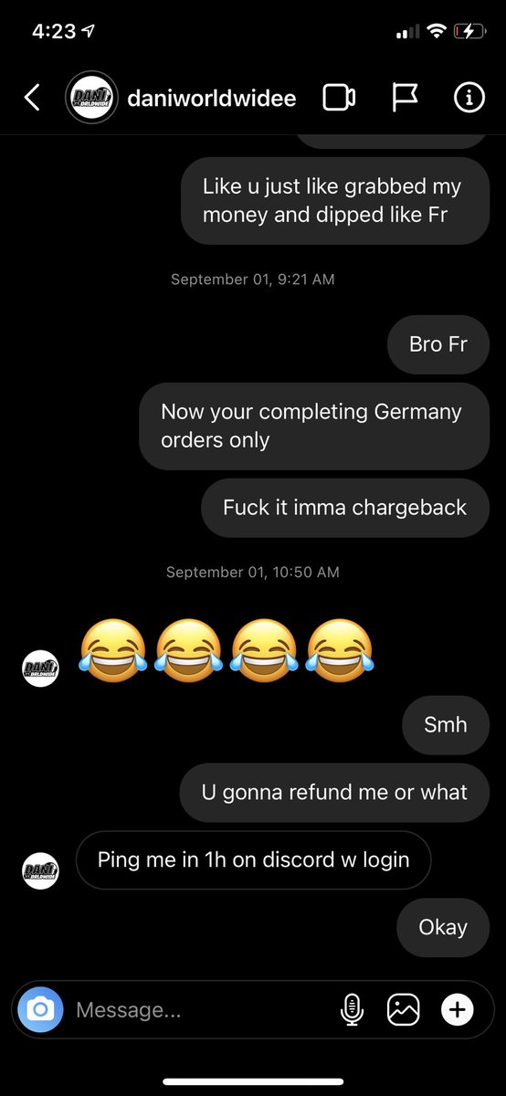 reversemello_'s tweet image. Yo btw don’t buy from Dani he’s a whole scam he owes me 54k VBucks order and he hasn’t done it SINCE AUGUST multiple times he said I’ll do it send login but everything was just lies. He used 2 be on time and good but he just started scamming so beware #danilegit @DaniWorldwidee2