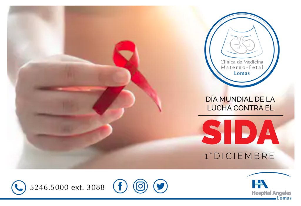 MatFetalAngeles's tweet photo. 1ro de diciembre 
#DíaMundialdelaLuchaContraElSIDA https://t.co/W0vVHOT5bC