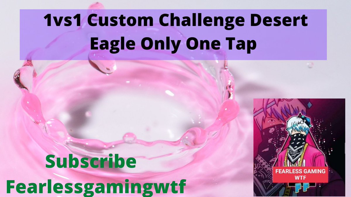 FGamingwtf's tweet image. Custom Challenge Desert Eagle Only One Tap 
#FEARLESSGAMINGWTF 
#GivingTuesday #FreeEman #seventeen #BlackSwan #Zhongli #Giannis #Fortnite #LOTR #game  #freefire #FFCS
Click here to see: youtube.com/watch?v=wlGJh9…