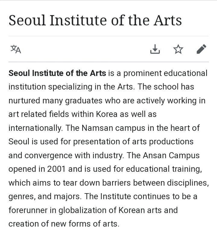 seoul institute of the arts notable alumni