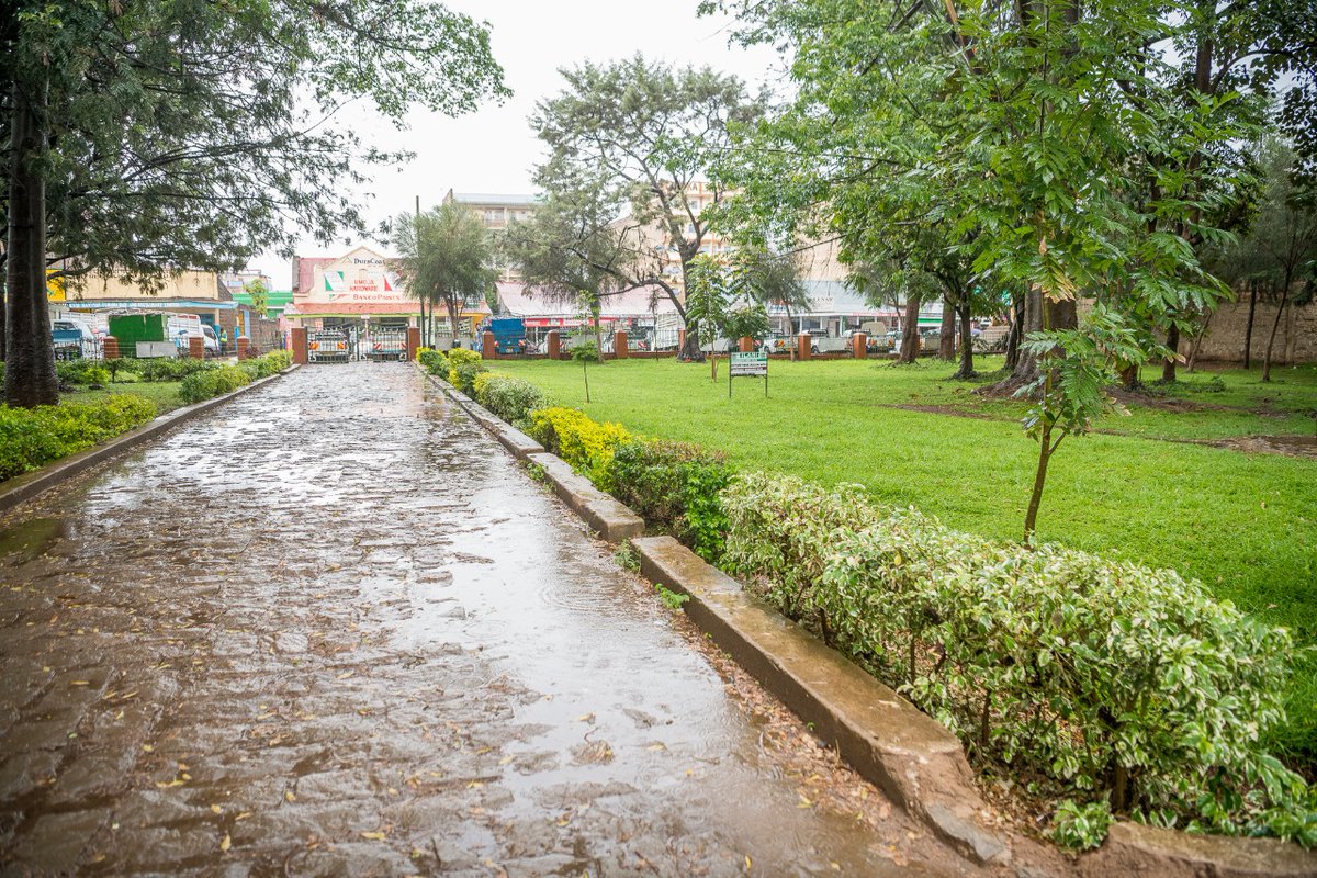 LaikipiaCountyG's tweet photo. As we mark #nanyuki100, we`re committed to establishing green spaces in all Laikipia urban centres by focussing on  sustainable towns that are habitable &amp; conducive to the growth of investments &amp; businnesses #thisislaikipia
#laikipiaonthemove @nickbiwott @NjengaKahiro https://t.co/8EG1VQ2wH9