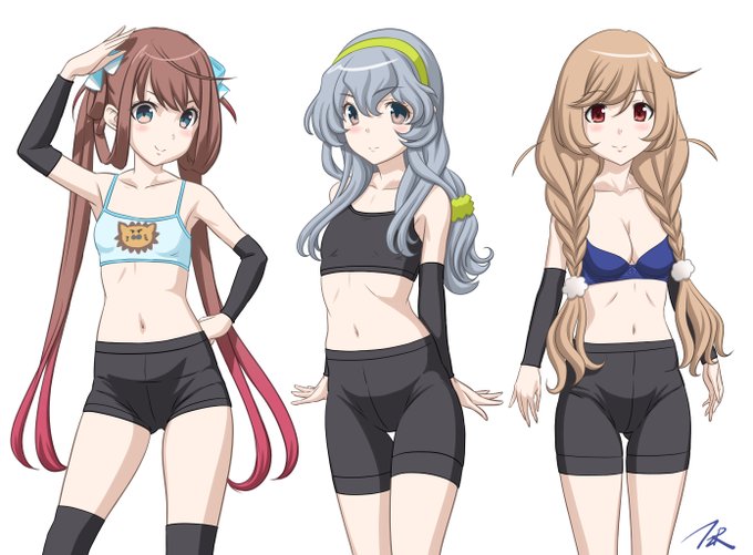 朝雲、山雲、峯雲
残るは制服差分 