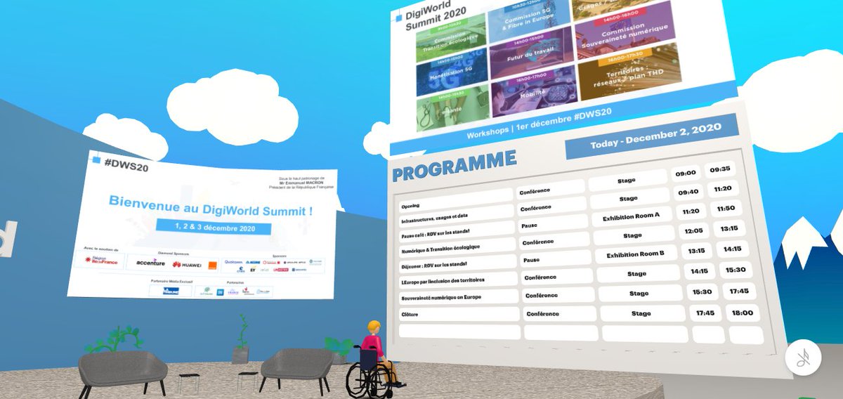 Melinblack_'s tweet photo. [#DWS20] C'est parti pour le 2ème jour de l'
@IDATEDigiWorld !

Au programme des sessions plénières autour de 4 thématiques :
💻Infrastructures, usages et #data
🌿Transition #écologique
🇪🇺 L'#Europe par l'inclusion des territoires
🌐#Souveraineté numérique https://t.co/yLbrhMGcll