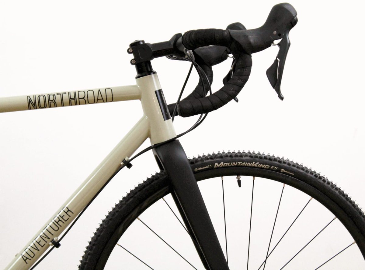 The NorthRoad Adventurer 

Orders being taken now

Northroadcycles.com/adventurer

#gravelbike #steelisreal #bikepackinglife #cycletouring #cycling #aatr