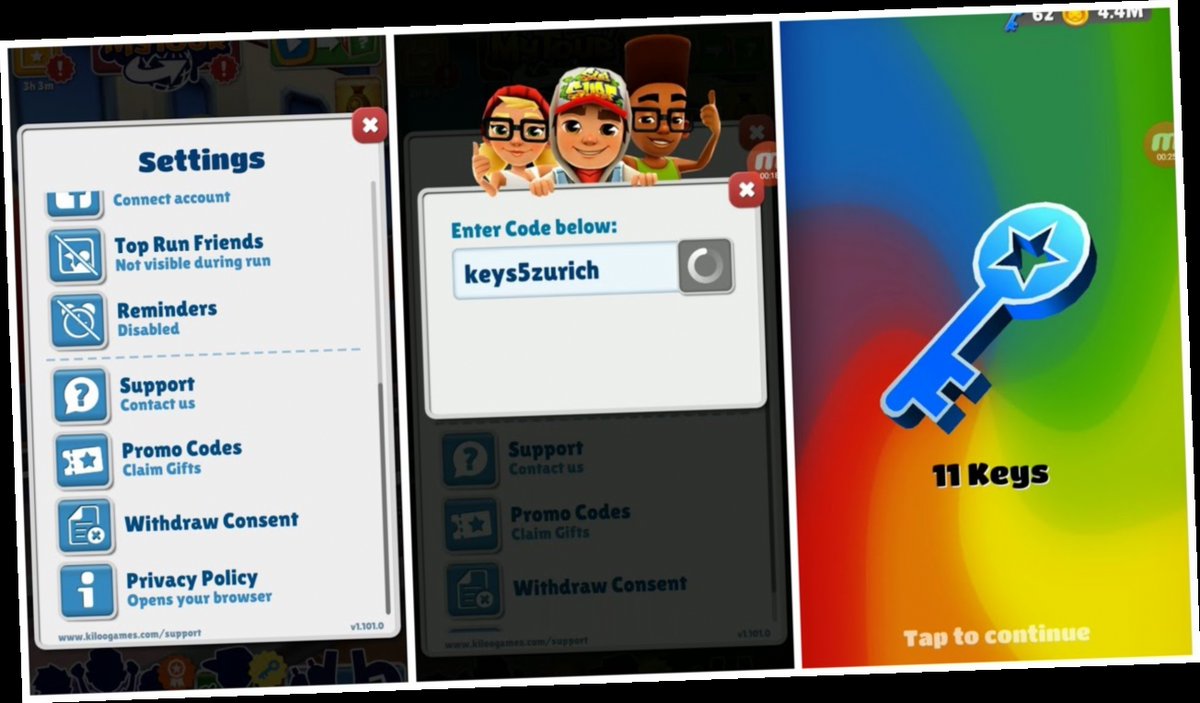 subway surfers cheats codes / Twitter