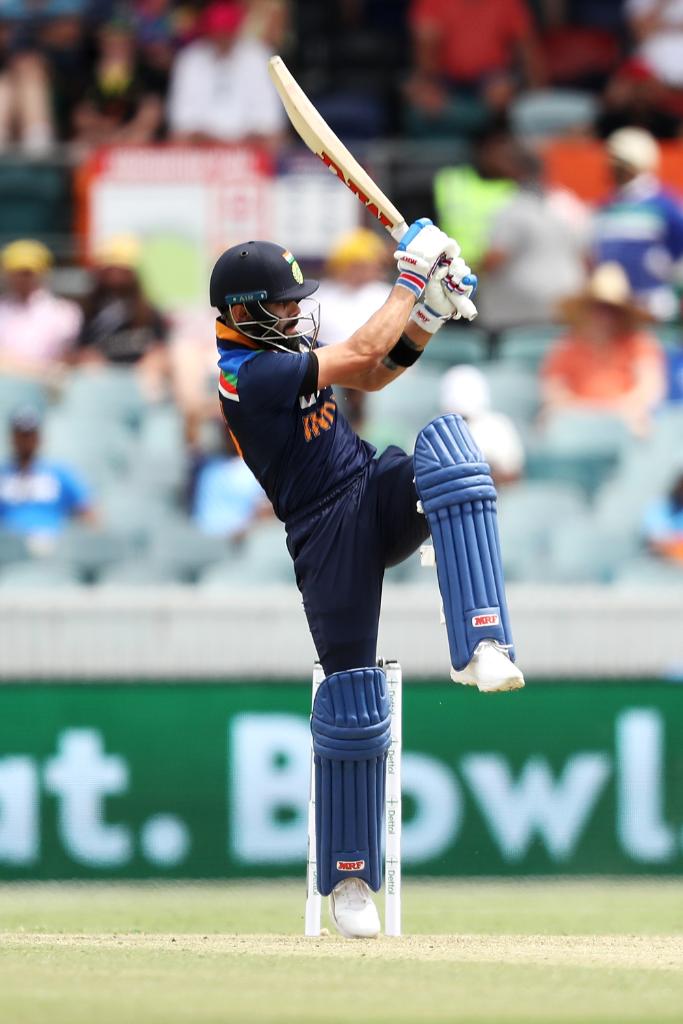 rizwan_sanawar's tweet photo. "I guess Virat Kohli can rename himself to Virat-Record-Breaker-Kohli, The ODI games just loves him. What.A.Player."

- Cricbuzz Commentary 
#AUSvsIND Bowling Captaincy #viratkholi #ViratKohli #Cricket #BCCI https://t.co/Y7oeDEGXIL