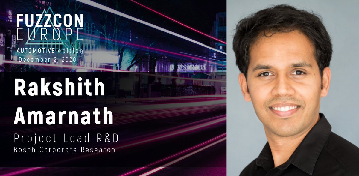 CI_Fuzz's tweet image. @rakshith_a is about to go live at #FuzzCon - #Automotive Edition to deliver the first talk of the day.🗣️

In his talk &quot;Rethinking Fuzzing for Automotive Software&quot;, he is going to speak about the specific fuzzing requirements for vehicular software.

Join: hubs.li/H0BMsyQ0