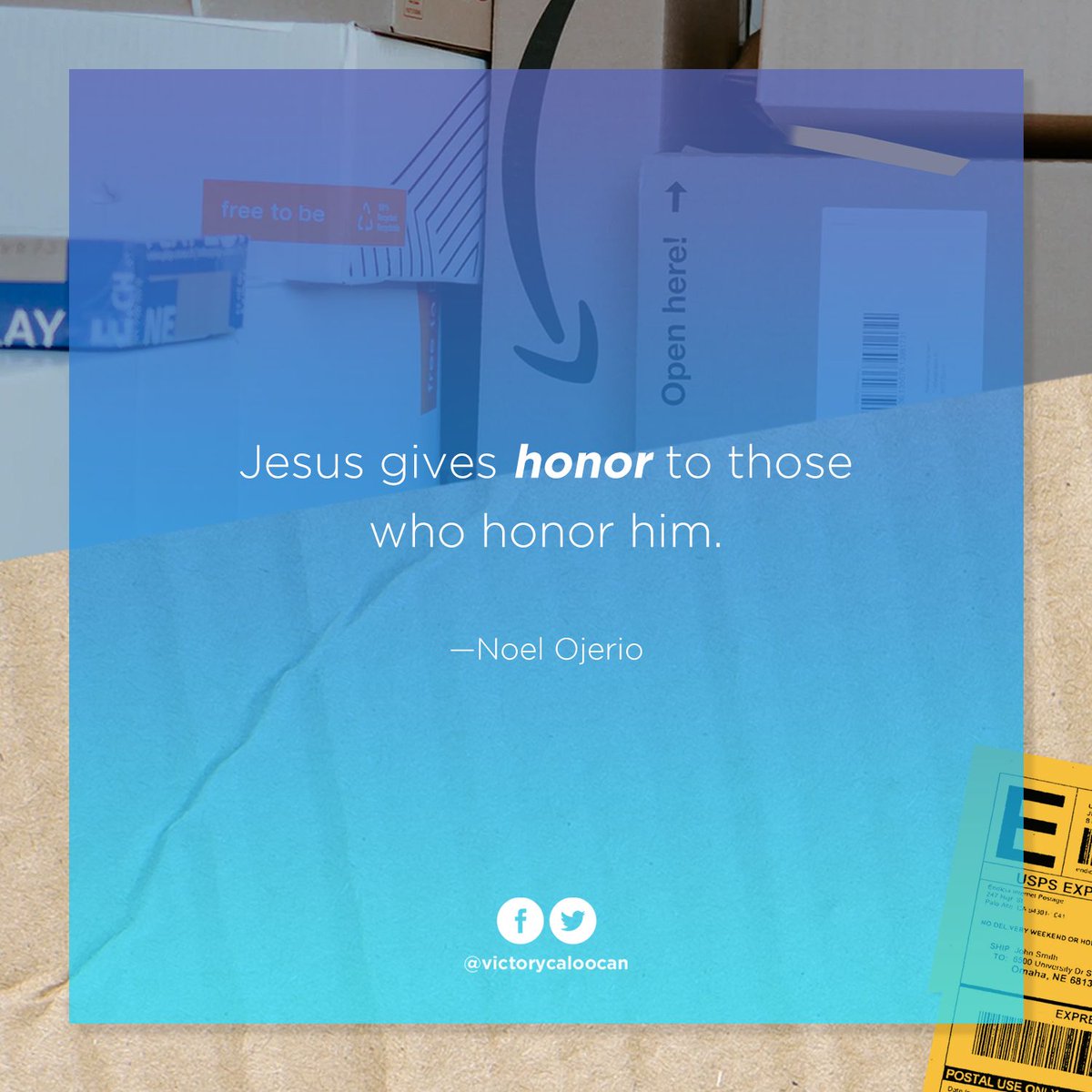 Jesus gives honor to those who honor Him. #AddToHeart