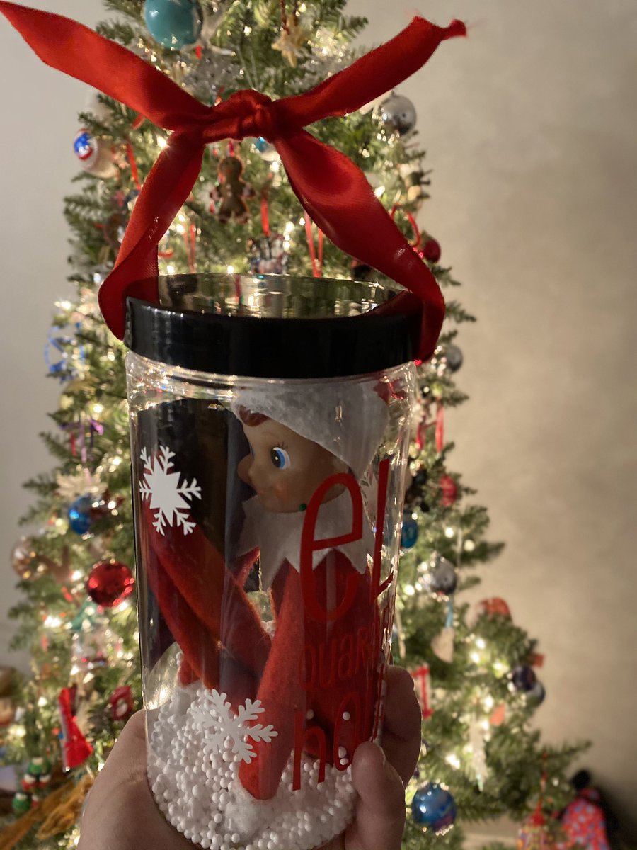 FireChiefReid's tweet image. Our #ElfOnTheShelf Patrick is in quarantine for 14 days.

#2020Problems