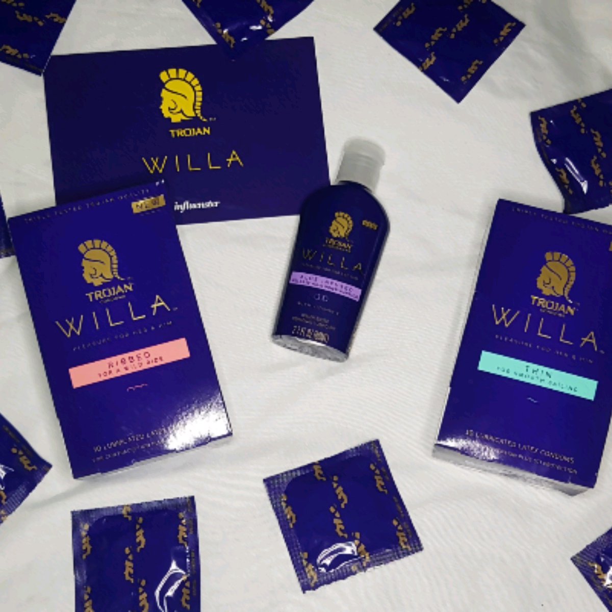 mariee_arellano's tweet photo. Love these products! #WillaCollection #complimentary @TrojanBrandCondoms @Influenster https://t.co/3WTUGSKaJZ