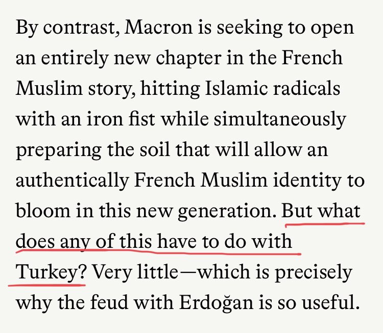 3/ Turkey & French Islam: the new French policy has to do with  #Turkey because Turkey is the country sending the biggest numbers of foreign imams to France (151 out of the 300 foreign imams in France).