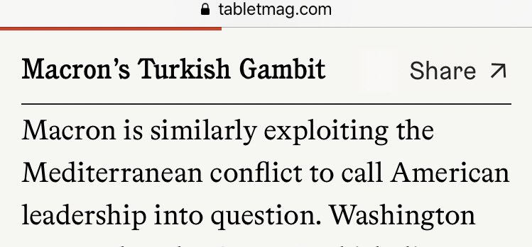 6/ France/US: Remember the  #braindead comment one year ago? It was exactly about a French complaint abt a lack of US leadership, when Trump decided to let Erdogan intervene in NE  #Syria. It’s funny to blame the French when they expect US leadership.