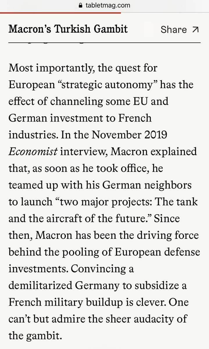 Here is another mistake : the industrial lead, value added & benefits of these projects (rank & aircraft) is equally shared between France and Germany.
