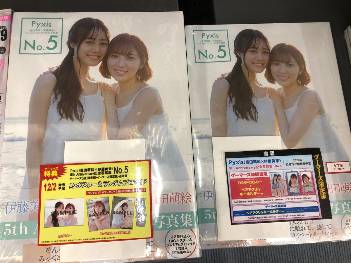 書籍】 #Pyxis (豊田萌絵×伊藤美来)5th Anniversary記念写真集「No.5