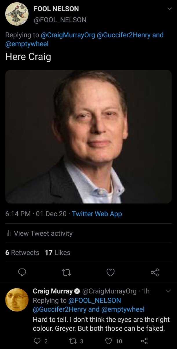 Craig Murray doesn't deny meeting with "Phil" at American University in September 2016. He certainly didn't meet with  @volf_the...