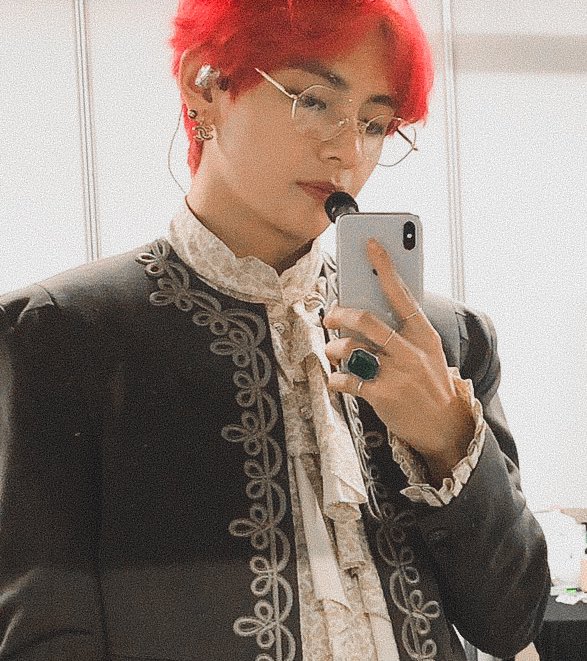 Image About Kpop In Cool Sh I T By Saraah  Taehyung Red Hair PngTaehyung  Transparent  free transparent png images  pngaaacom