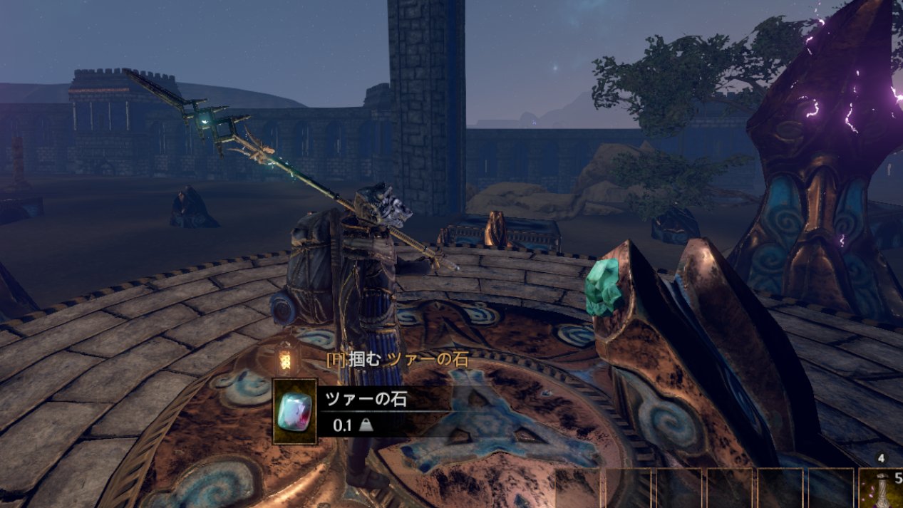 アロエ 超鬼畜オープンワールドrpg Ps4版 日本語版 12月10日発売 ヨドバシ Steamでドハマりしてた頃のスクショ ストーリー無視して高難度ダンジョンを攻略して強そうな槍を拾ったり すごそうな石を拾ったり 半神の大ボスを倒すとコスプレセット貰って和解