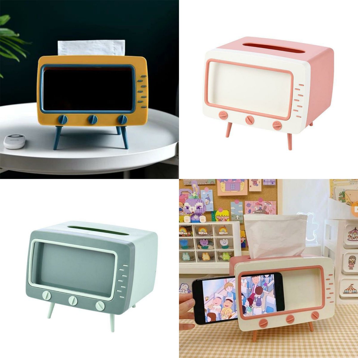 ribkaaacs's tweet photo. @_doraredre Ini bisa buat dekor kamar juga lho 😍

Btw yg cari phone holder sekaligus box tissue bisa order di aku yaa. Lucu dan unik banget, cuma 66K dan free ongkir se-Indonesia via Shopee. Yuk segera transaksi disini: https://t.co/9mQblL0VGO https://t.co/VOZLIFmyo8