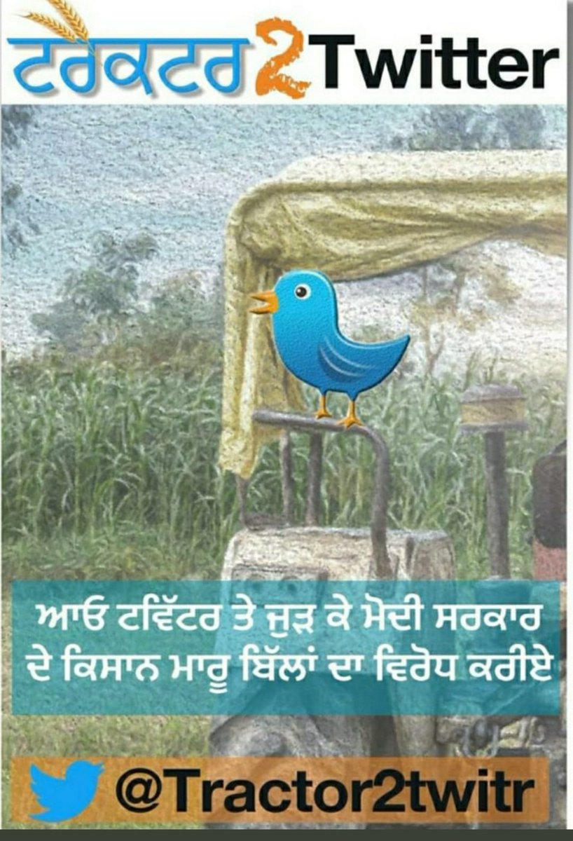 ImKarajRandhawa's tweet photo. My request to young generation of punjab please join the #twitter and help to defeat #bjpitcell #BjpTrolls and specially #GodiMedia.
And one more thing follow and promote each other so that we can raise our voice in favour of #farmers
#Tractor2Twitter
#FarmersProtest2020 https://t.co/NiVYFn6QYU
