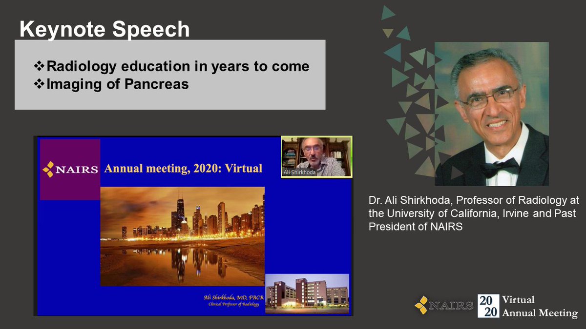 Faezeh Sodagari, MD (@fsodagari) on Twitter photo Had a fantastic time with my Iranian-American friends at tonight's 2020 virtual Annual Meeting of the North American Iranian Radiological Society (NAIRS).
Miss you all and hope to have our Annual Dinner in Chicago soon.
<a href="/NAIRadSociety/">NAIRS-North American Iranian Radiological Society</a> #RSNA20 #RSNA2020
#HappyImmigrantDocs Had a fantastic time with my Iranian-American friends at tonight's 2020 virtual Annual Meeting of the North American Iranian Radiological Society (NAIRS).
Miss you all and hope to have our Annual Dinner in Chicago soon.
<a href="/NAIRadSociety/">NAIRS-North American Iranian Radiological Society</a> #RSNA20 #RSNA2020
#HappyImmigrantDocs