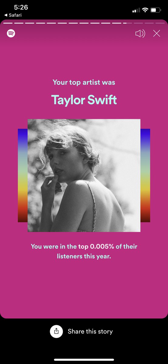 thomas_hend's tweet photo. Y’all be talking about being in the top 0.5% of @taylorswift13 listeners. Try being top 0.005% https://t.co/Ggm7gyGbdW