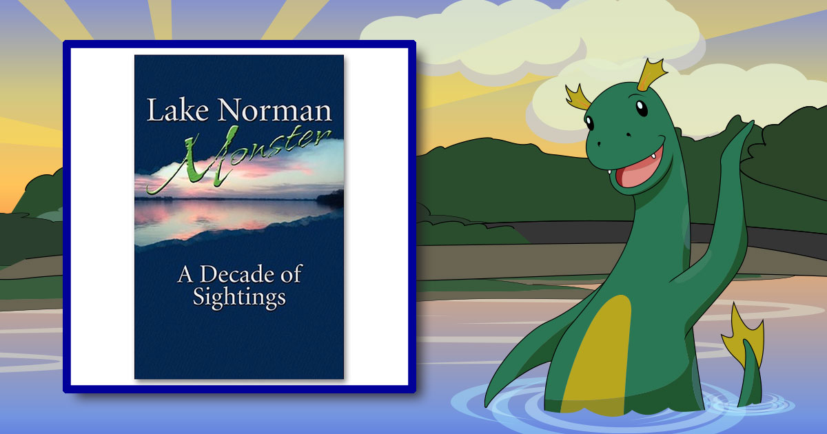 Have you seen "Normie" the Lake Norman Monster?  Lake Norman Monster: A Decade of Sightings Book is.gd/aTZOi9