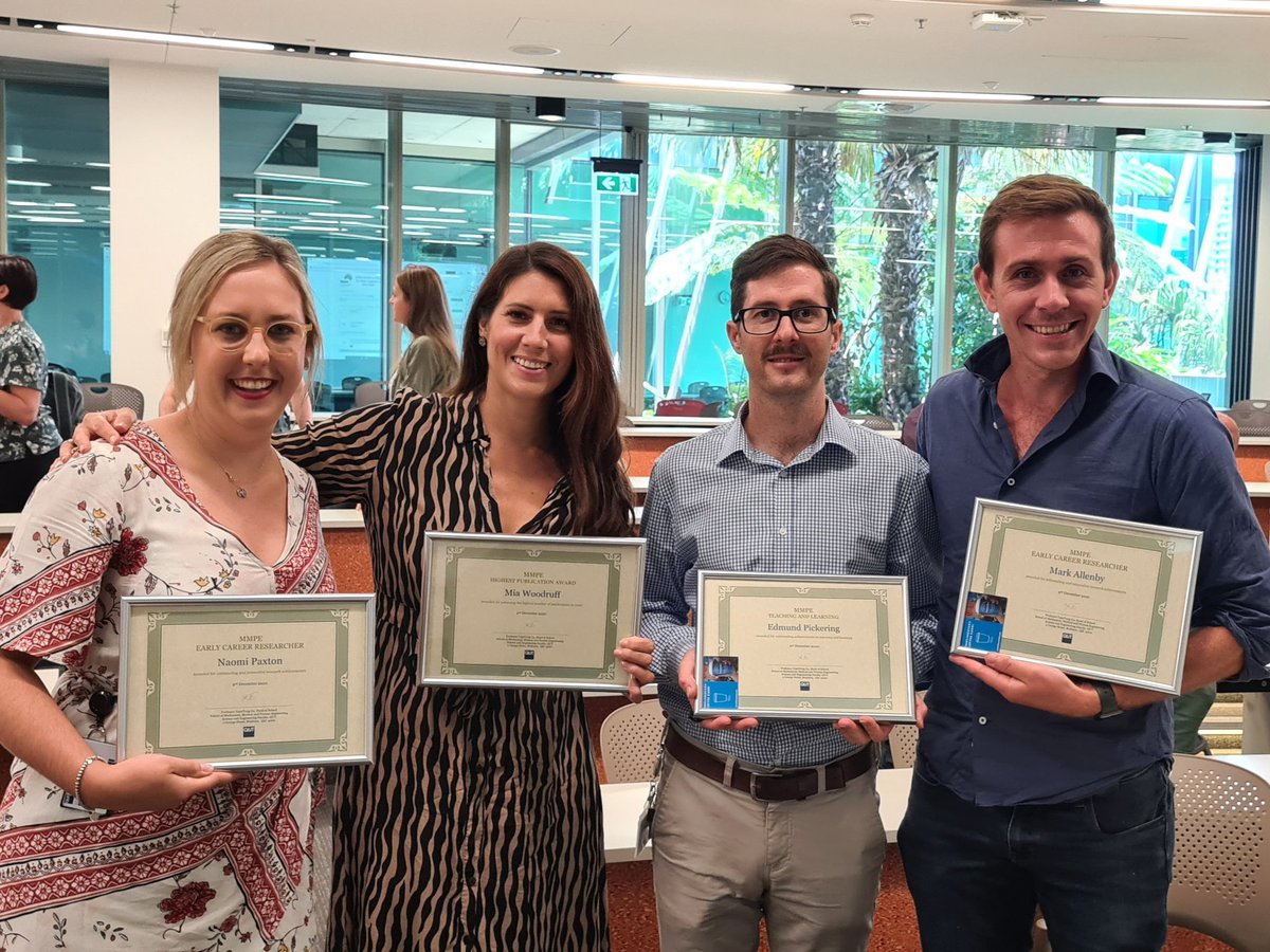 Proud to have received an award recognising my hard work in teaching & learning in the @QUTSciEng School of Mechanical, Medical and Process Engineering.  Congrats to all the other hard working academics who have survived 2020.