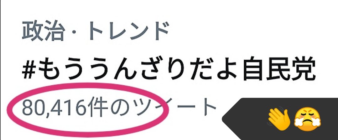 Kaeco うんざりが止まらない もううんざりだよ自民党