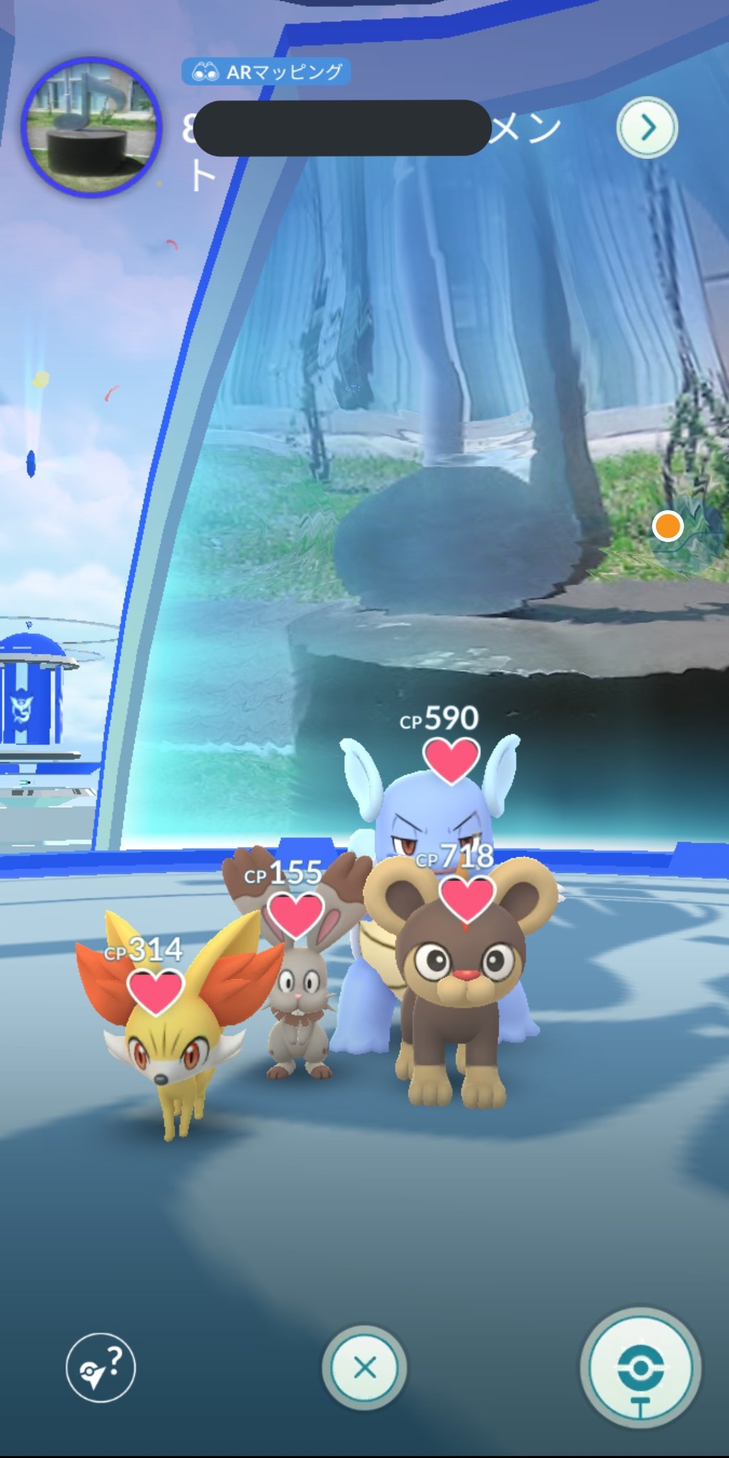 ひぃちゃ もしもし かめよ かめさんよ カロス地方 ポケモンgo ジム置きポケモン T Co M9alqd8p10 Twitter