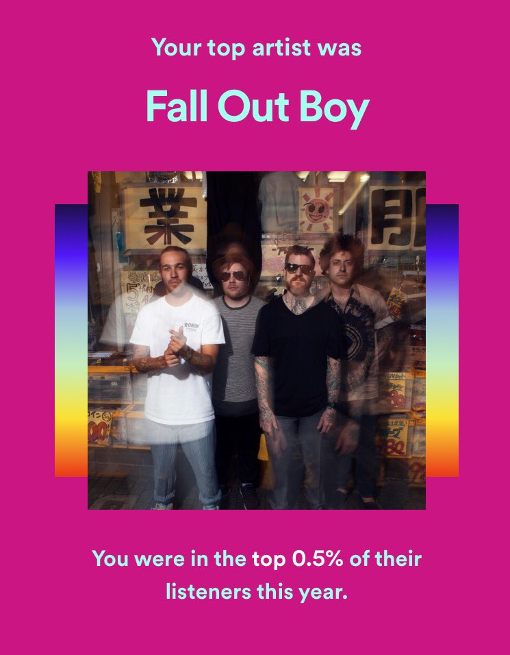 SaveLapisLazuli's tweet photo. @falloutboy thanks for a less shitty year 🥰 https://t.co/JWsjma1r4L