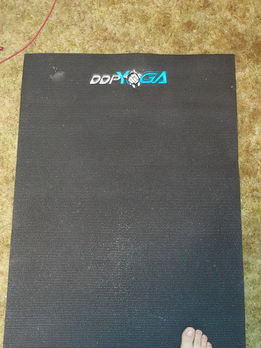 MaggotDozer's tweet photo. Hello old friend, long time no see... @DDPYoga @RealDDP #DDPYworks #DDPY #OwnYourLife #DDPYAdventChallenge #DayOne https://t.co/oCB3dcw65b