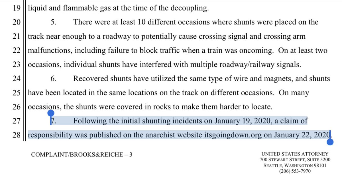 JackPosobiec's tweet photo. BREAKING: DOJ confirms in court that “ItsGoingDown” is an anarchist website tied to domestic terrorist attacks https://t.co/btPjfygjHE