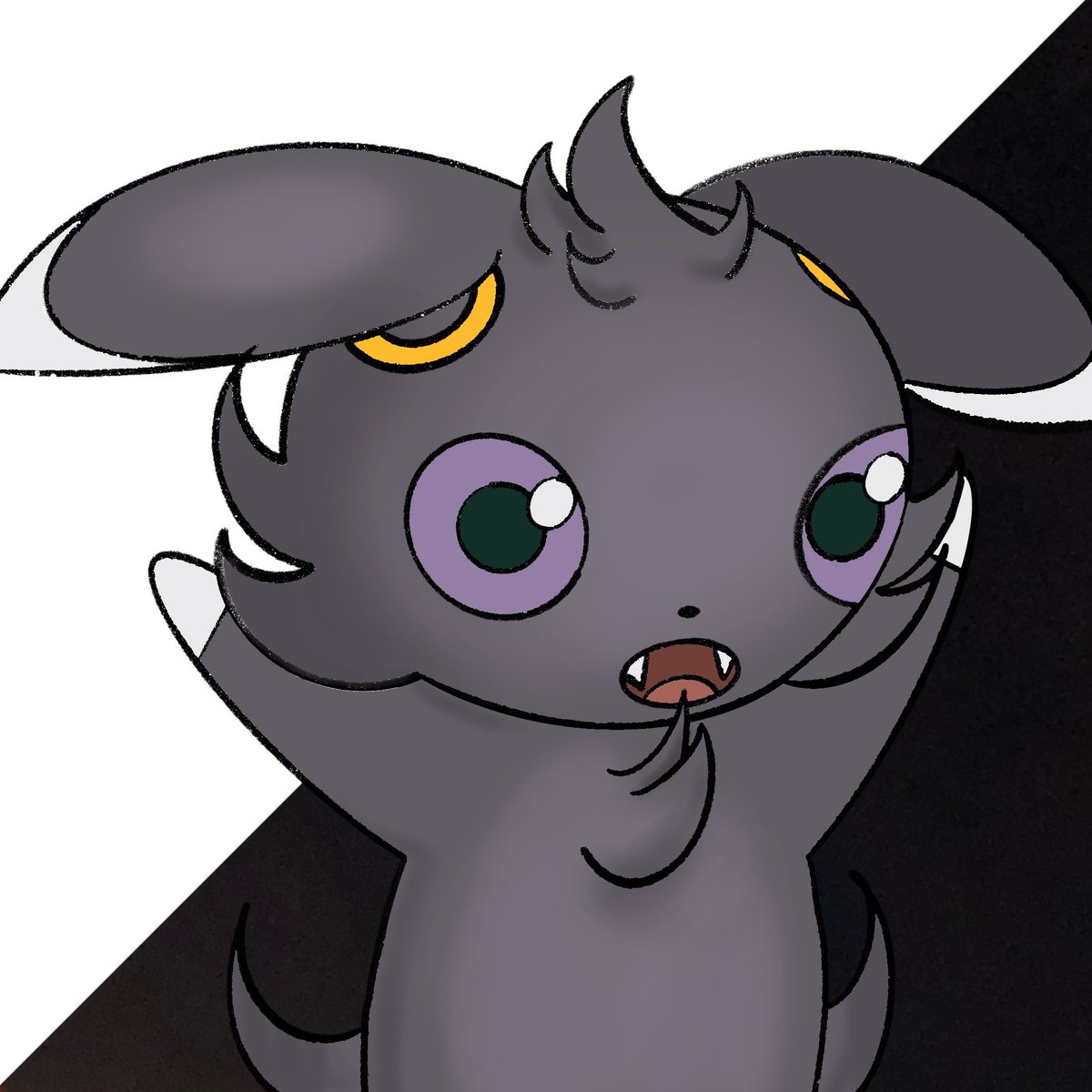 二鹿 ニャスパー可愛いから描いた