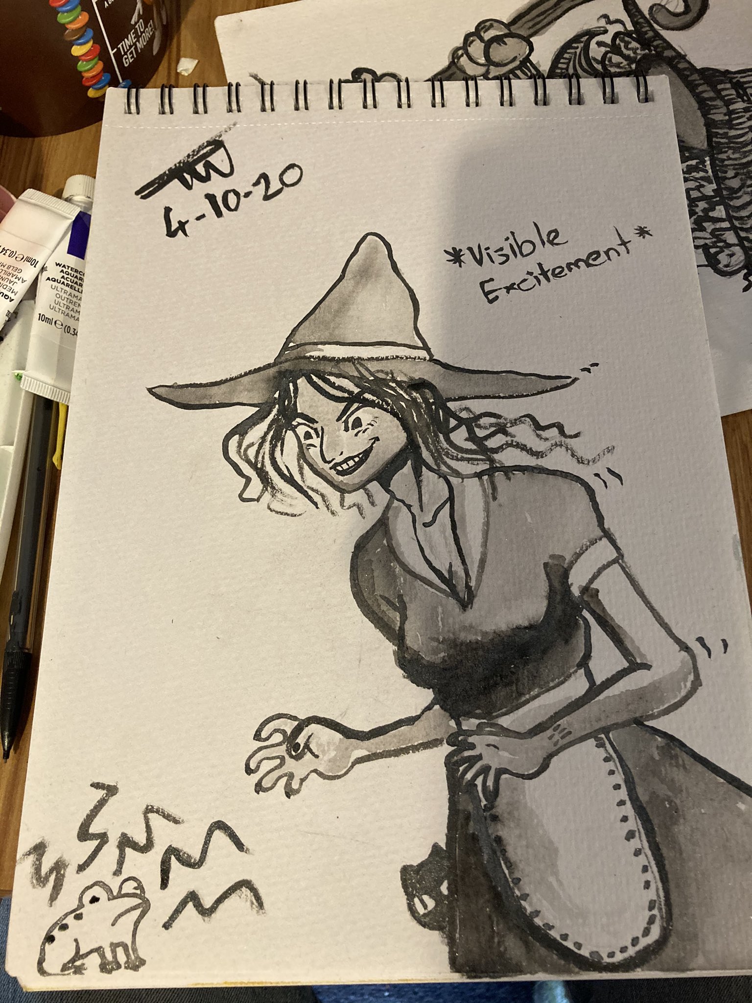 Witch and Frog