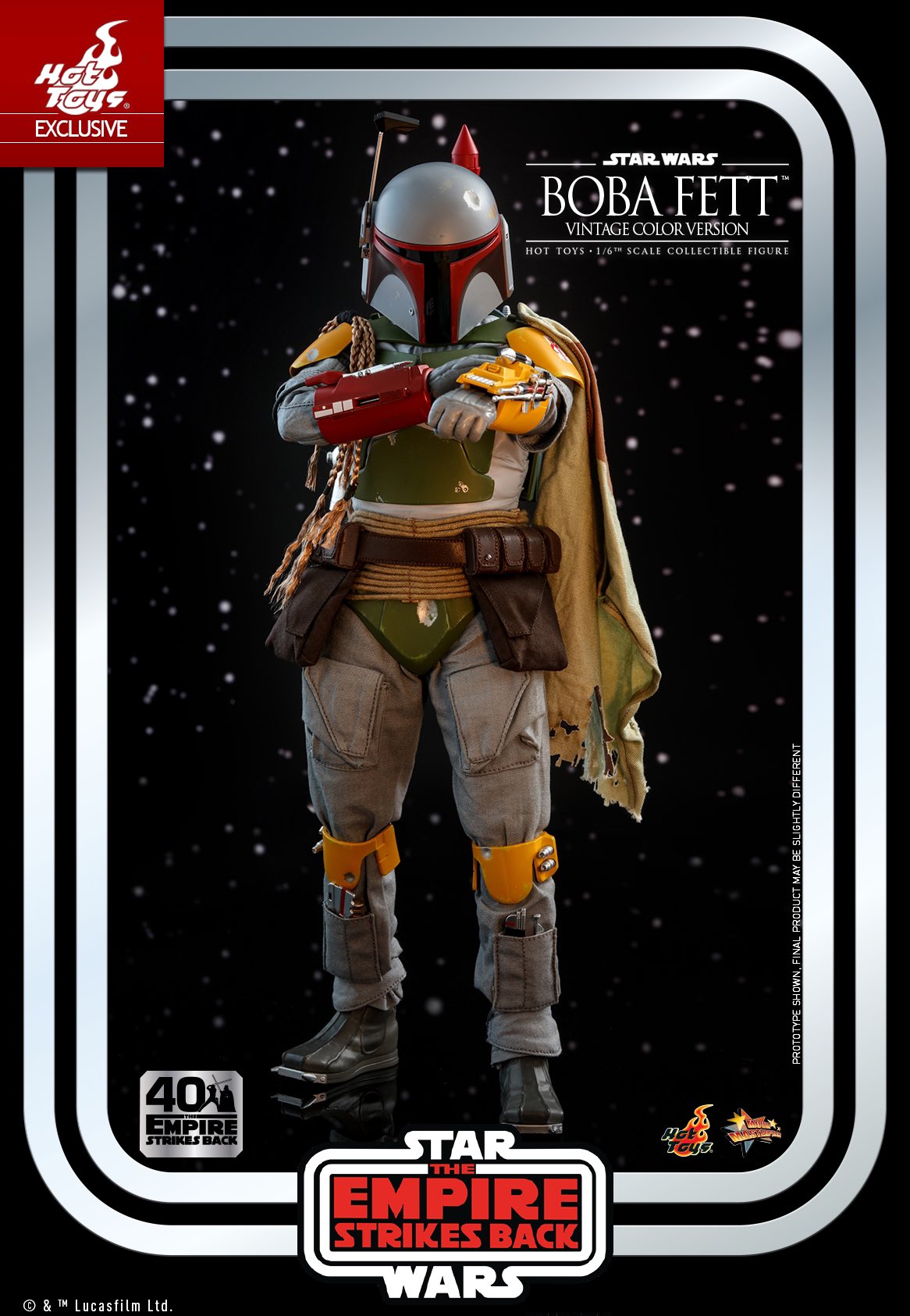 starwarsBoba Fettボバフェット ヴィンテージカラー スターウォーズ ホットトイズ