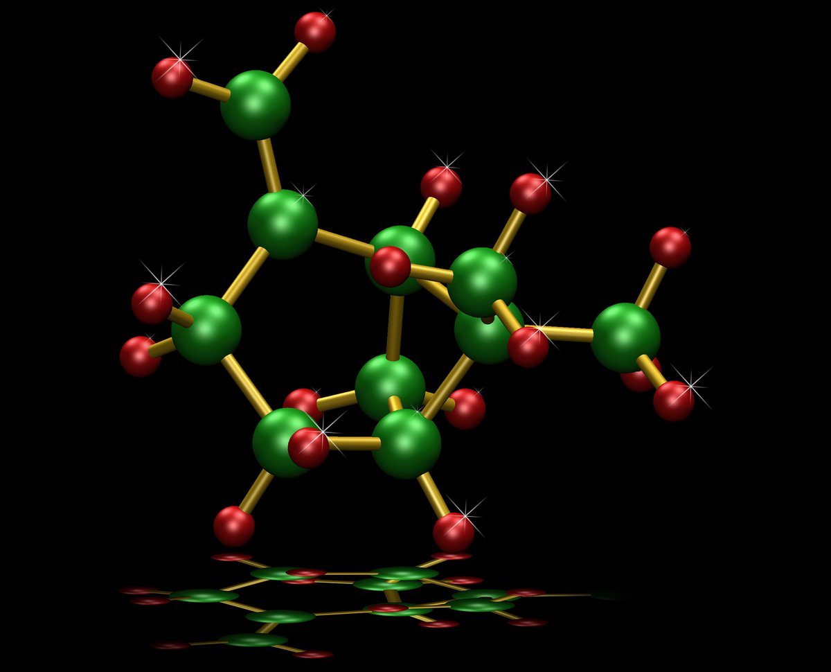 I just rendered the smallest ever Christmas tree: a fully decorated pinene molecule! Ok, the shape is not conventional, but still I claim the Guinness record. #lifeatcentral